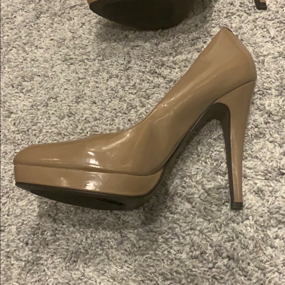 Nude Patent Platform Aldo heels - Picture 6 of 8